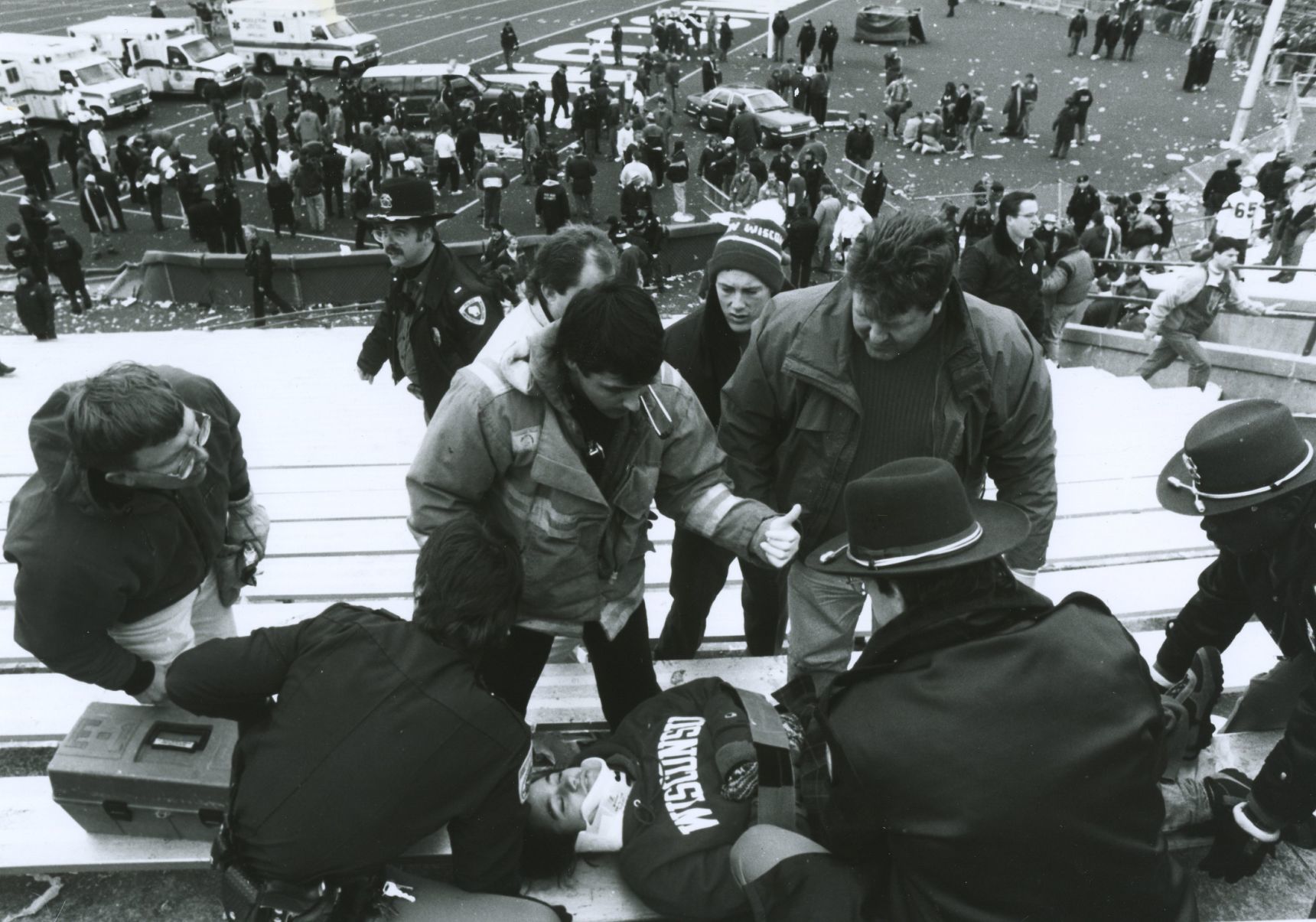 Camp Randall Stadium crush